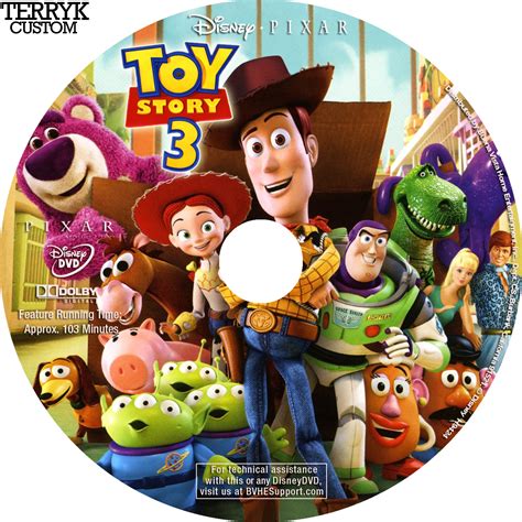 Covers Box Sk Toy Story 3 High Quality Dvd Blueray