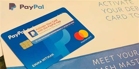 paypalcomactivatecard activate  paypal card