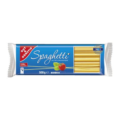 gut guenstig nudeln spaghetti  beutel