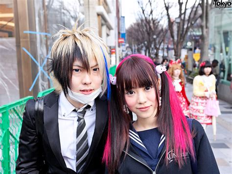 colorful harajuku hairstyles tokyo fashion news