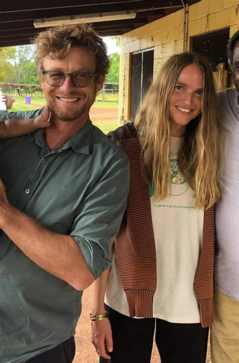 Simon Baker 51 Facebook Official With New Love Laura May 36