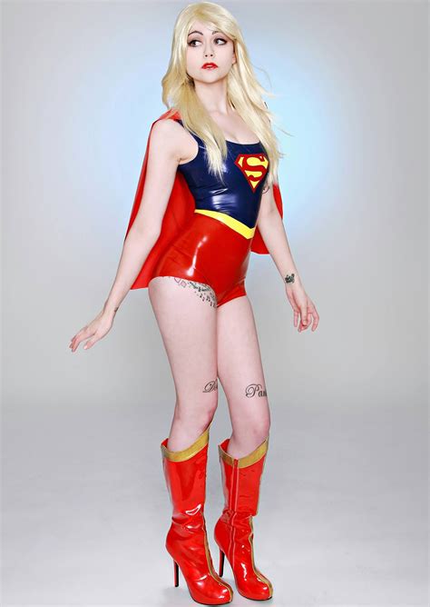 dark supergirl cosplay costume for halloween sexy [sup1739] 45 99