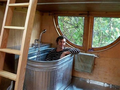 galvanized tub stock tank 4 ft in length tiny house