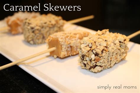 Treats For The Adults Caramel Skewers