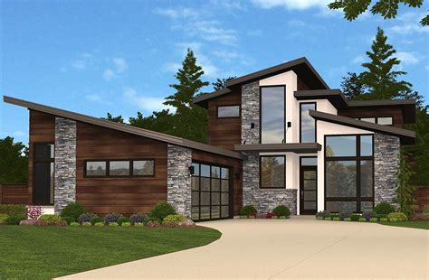 contemporary style plans modern home designs
