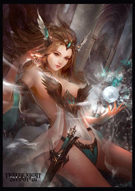 Maestra De La Energia Anime Fantasy Art Fantasy Girl