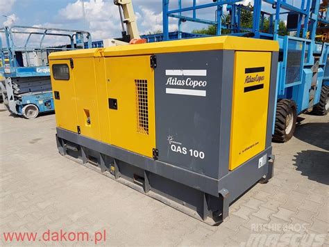atlas copco qas  generators year  price