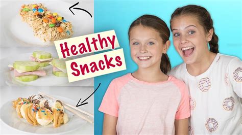 Diy Healthy Snacks How To Make Easy Homemade Treats Marissa And Brookie