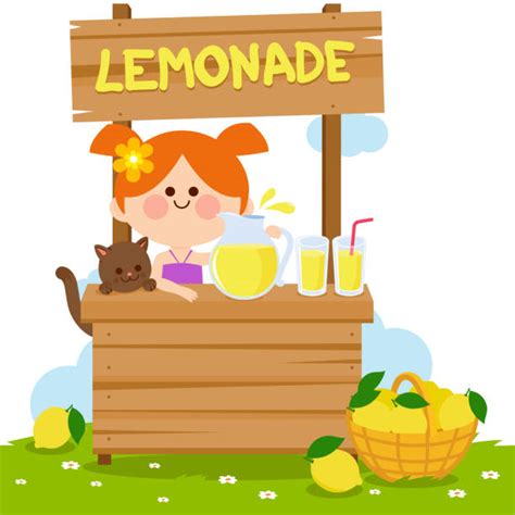 lemonade stand illustrations royalty free vector graphics and clip art