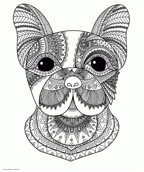 intricate animal coloring pages coloring pages printablecom