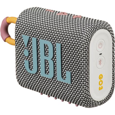 jbl   portable bluetooth speaker gray jblgogryam bh photo