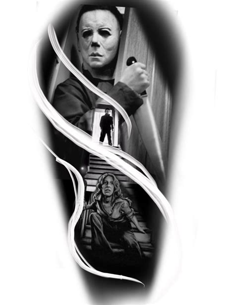 michael myers michael myers tattoo horror  tattoos  tattoos