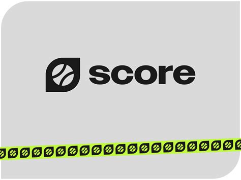 score logo design  jeroen van eerden  dribbble