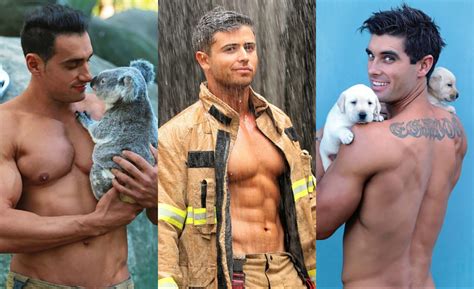 here s a 2018 calendar with hot firefighters and cute