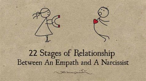 22 stages of relationship between an empath and a