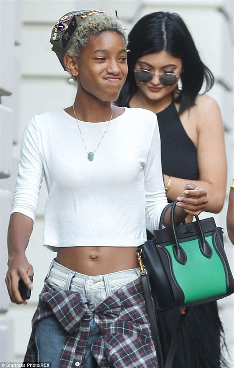 kylie jenner and willow smith go shopping in stylish ensembles before grabbing lunch at trendy