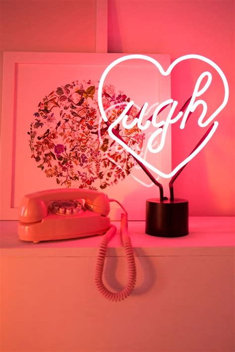 Ugh Neon Sign Table Lamp | Urban Outfitters