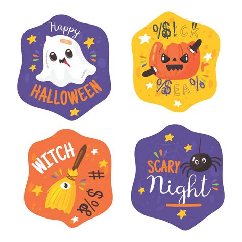printable halloween stickers printableecom