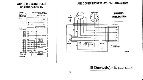 dometic rv ac wiring diagram weaveked