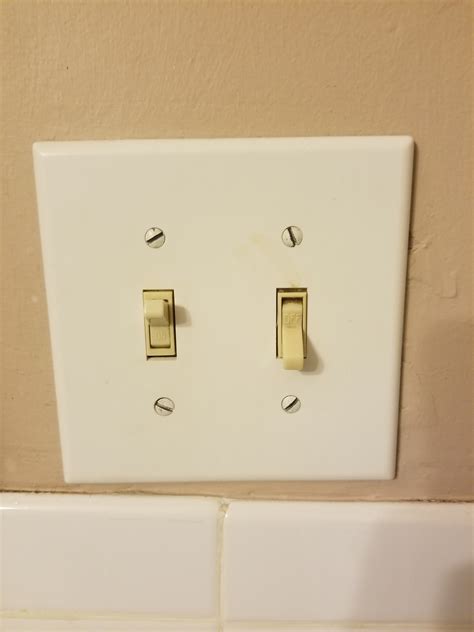 find     switch button    bathroom home improvement stack exchange