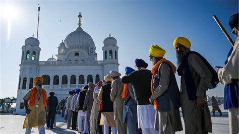Kartarpur Corridor India Pilgrims In Historic Visit To Pakistan Temple
