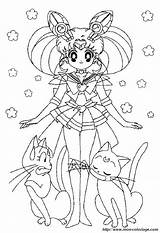 Sailor Moon Pages Coloring Color Printable Cartoon Kids Cats Sheets Coloring2000 Character Characters Chibi Cat Colouring Kolorowanki Zapisano Book Sailormoon sketch template