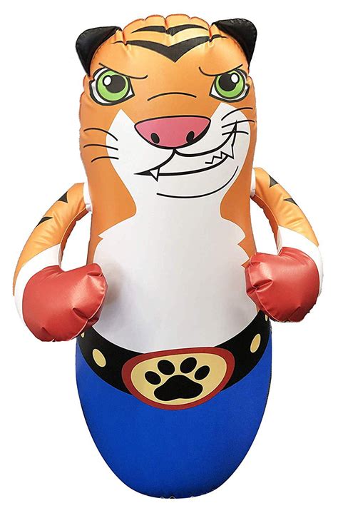 taylor toy inflatable punching bag  kids  standing bounce  punching bag bop bag