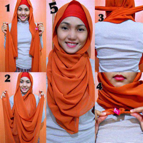 how to tie a hijab in easy and stylish way for girls