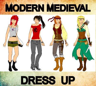 modern medieval dress   aellcee  deviantart