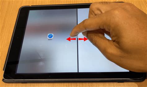 remove split screen   ipad