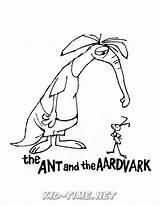 Aardvark Ant Leonardi Toot Claiming Horn sketch template