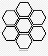 Hexagon Hex Hexagones Honeycomb Icon Vhv sketch template