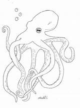 Octopus Coloring Pages Printable Drawing Kids Realistic Print Line Colouring Color Patterns Bestcoloringpagesforkids Coral Ray Getdrawings Rachel Resolution High Stencil sketch template