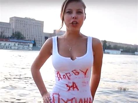 new in presidential campaigns russian girls urged to strip to show support for vladimir putin