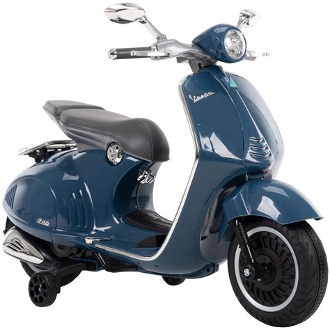 huffy  vespa ride  electric scooter  kids blue walmartcom