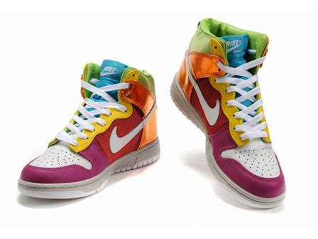 nike sb dunk cartoon shoes high top colorful nike shoes rainbow dunks