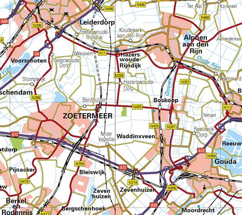 koop topografische landkaart nederland  voordelig  bij commee