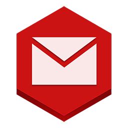 gmail icon hex icons pack softiconscom