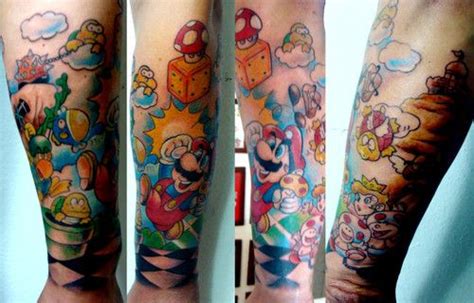 17 best images about mario bros tattoo on pinterest super mario bros nerd tattoos and