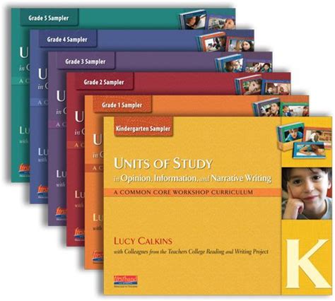 samplers    units  study  lucy calkins