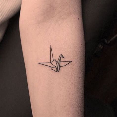 origami crane tattoo pinterest pandora sister tattoos  ps