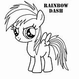 Dash Rainbow Coloring Pages Kids sketch template