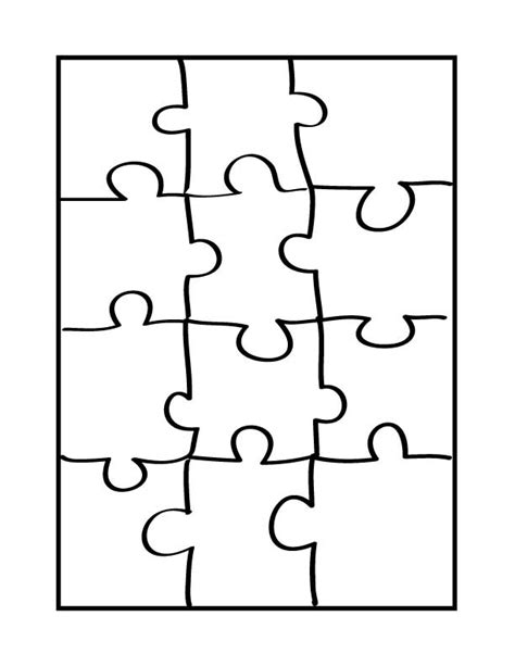 puzzle piece printable template