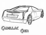 Cadillac Erwachsene sketch template