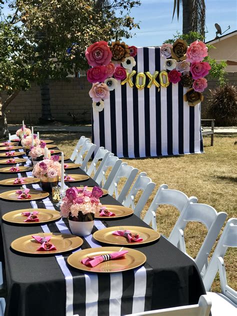 kate spade themed bridal shower petalsbymichelle brunch party decorations birthday dinner
