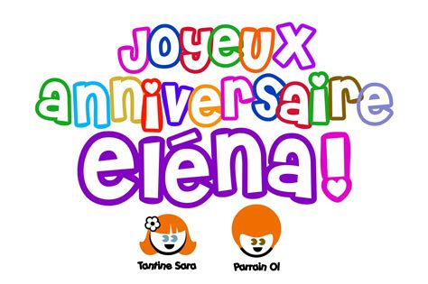 happy birthday elena  olivier dubois web designer  front