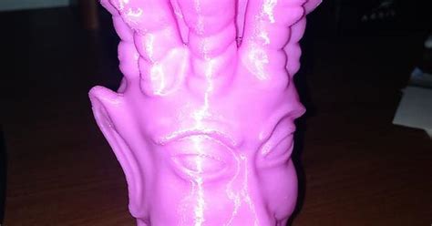 my brother tried to make medusa with his 3d printer but