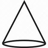 Cone Shape Shapes Icon Creative Iconfinder 512px sketch template