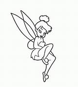 Tinkerbell Coloring Pages Disney Tinker Bell Kids Popular Princess Library Clipart Books Quotes Coloringhome Clip sketch template