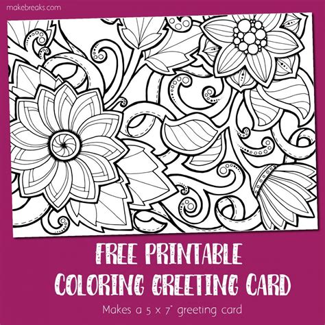 coloring page greeting card     designs